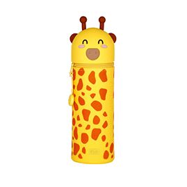 TROUSSE 2 EN 1 EN SILICONE GIRAFE