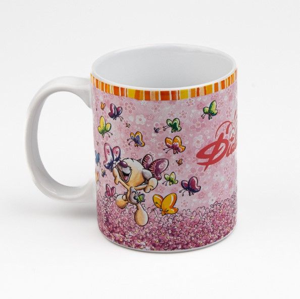  Mug Diddl et Diddlina – Tasse en céramique Pimboli papillons