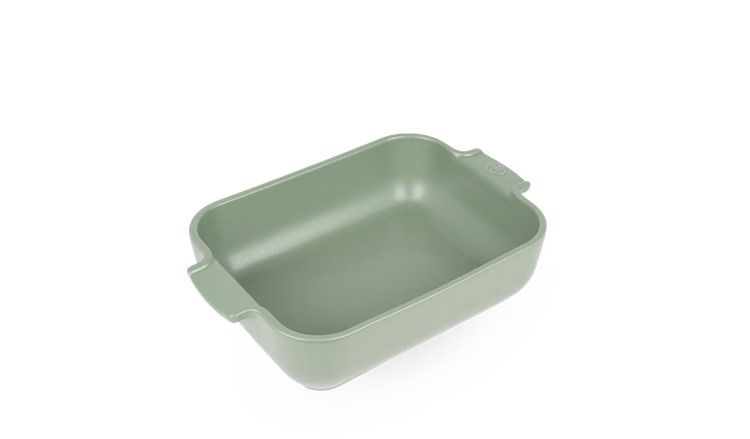 Appolia Plat Rectangulaire Vert Fougère 25 cm