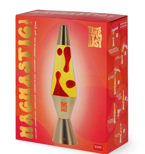 LAMPE A LAVE GOLD