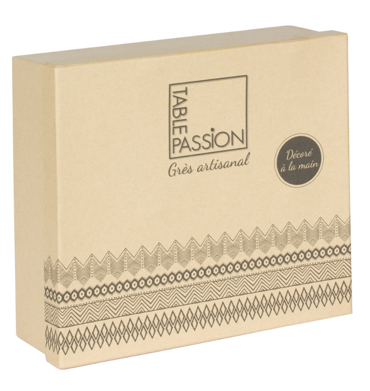 Coffret de 4 mugs Nelson 30 cl
