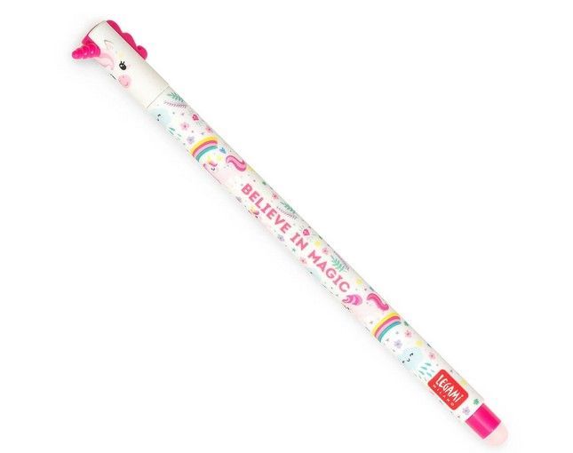 STYLO A ENCRE GEL EFFACABLE LICORNE