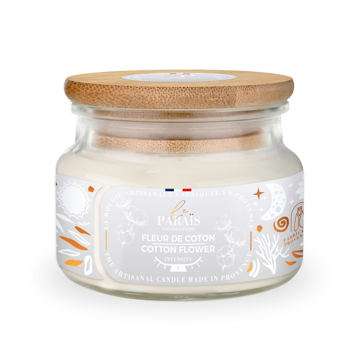 BOUGIE PARFUMEE FLEUR DE COTON