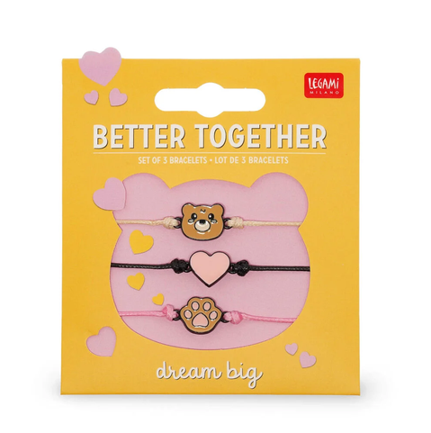 Set de 3 Bracelets - Teddy Bear 