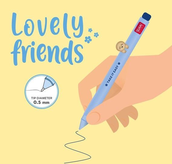 LOVELY FRIENDS SLOTH STYLO A ENCRE GEL 