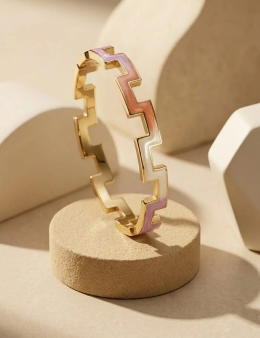 BRACELET JONC EMAILLE 