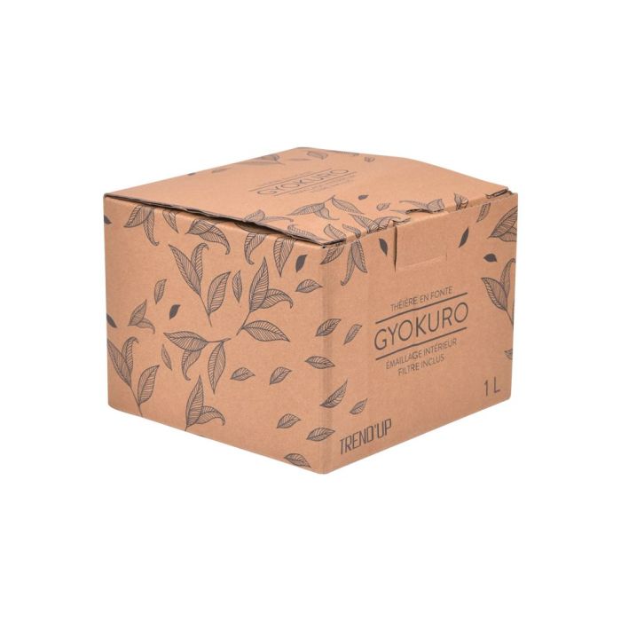 THEIERE EN FONTE ROUGE GYOKURO 1L