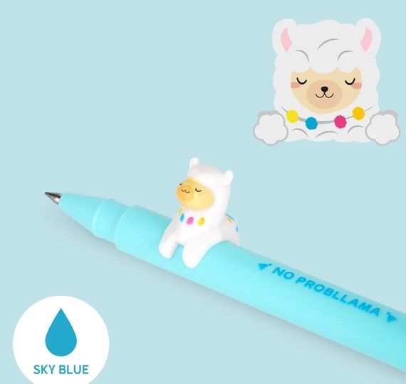 LOVELY FRIENDS LLAMA STYLO A ENCRE GEL 