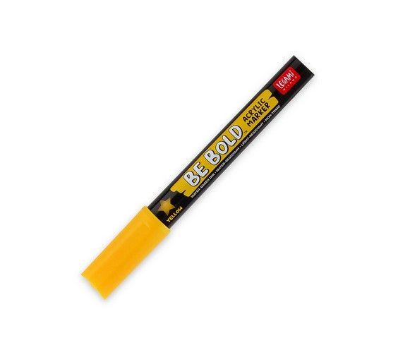 FEUTRE ACRYLIQUE ENCRE JAUNE- BE BOLD