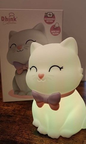 VEILLEUSE SOUPLE CHAT