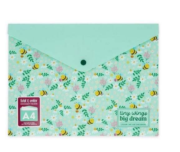 Petit Porte-documents - Fold & Order - Bee