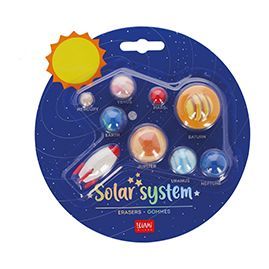 SET DE 9 GOMMES ESPACE