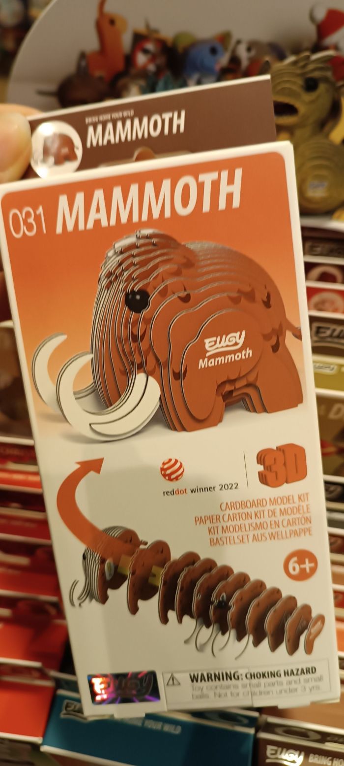 EUGY 3D MAMOUTH
