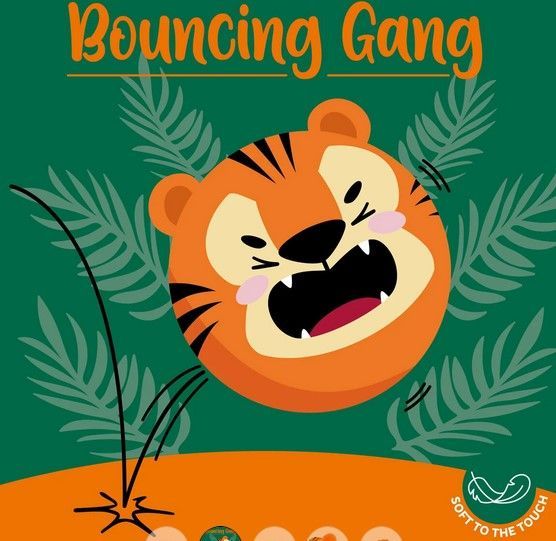 BALLE REBONDISSANTE TIGRE