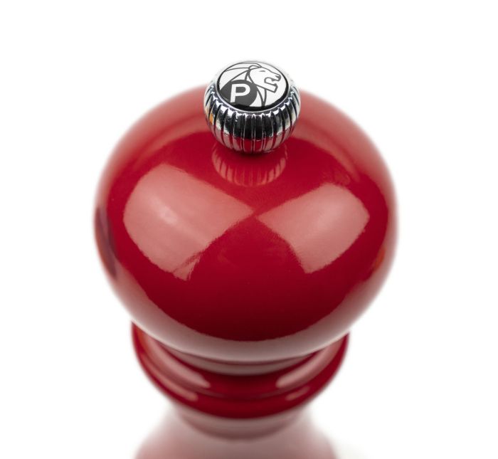PARIS U'SELECT MOULIN A POIVRE MANUEL EN BOIS LAQUE ROUGE PASSION 12CM