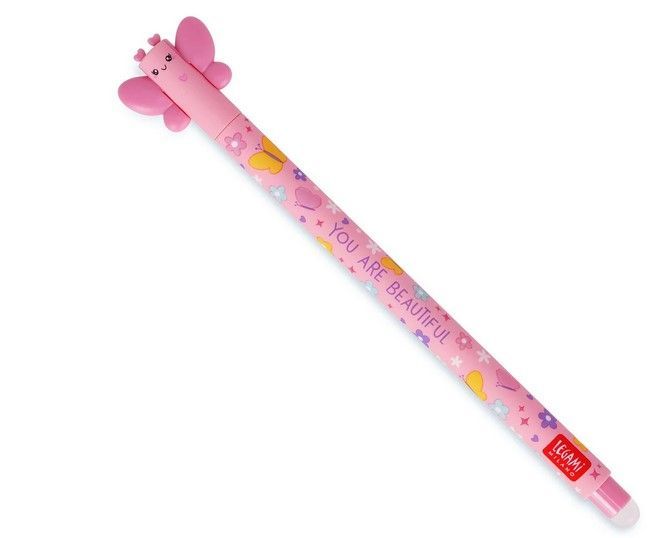 STYLO A ENCRE GEL EFFACABLE BUTTERFLY