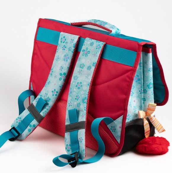 Cartable bleu Diddlina papillons : quand la qualité et Diddlland se donnent la main