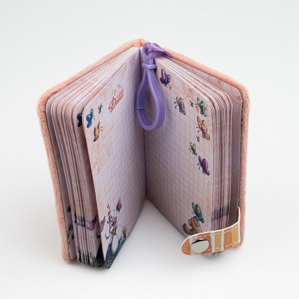  Mini cahier Pimboli orange peluche : une explosion de bonne humeur en format poche