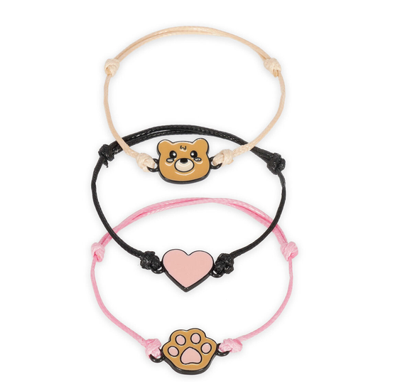Set de 3 Bracelets - Teddy Bear 