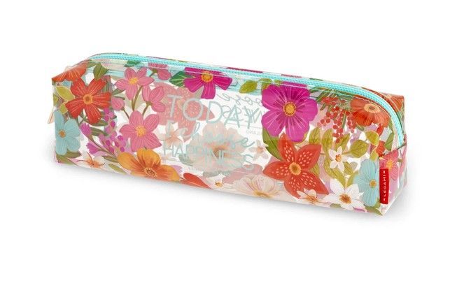 Trousse Transparente Souple Flowers - Pencil Case