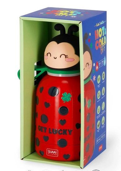 GOURDE ISOTHERME POUR ENFANT COCCINELLE