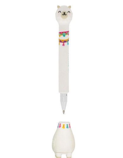 STYLO A BILLE LLAMA AVEC BASE