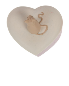 BOITE A DENT coeur rose