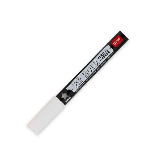 FEUTRE ACRYLIQUE ENCRE BLANCHE- BE BOLD