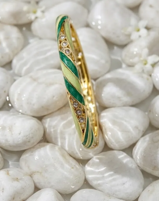 BRACELET JONC THAILANDAIS VERT
