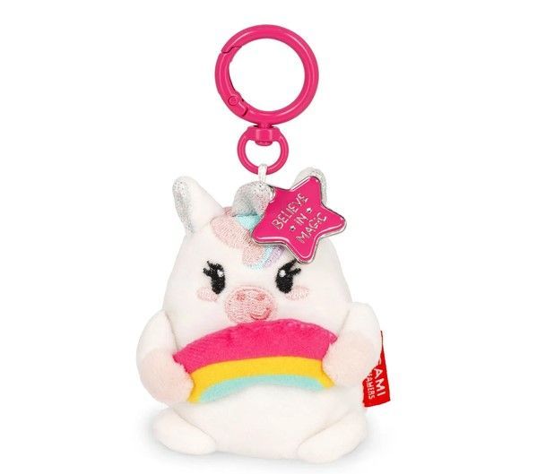Porte-clés en Peluche - Super Soft! - Unicorn - Tiny