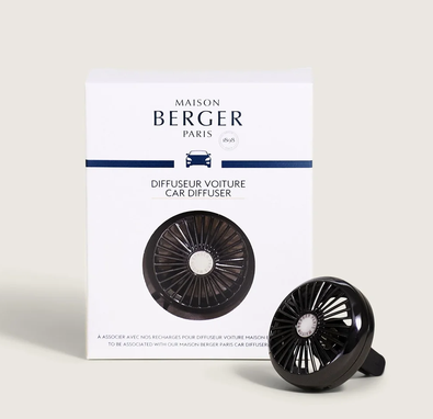 Pince Diffuseur voiture Car Wheel Noire
