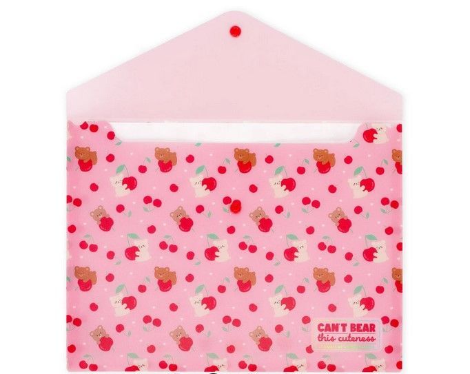 Petit Porte-documents - Fold & Order - Teddy bear