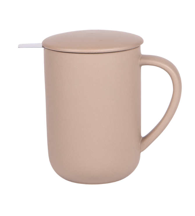 Tisanière Uno beige mat 47 cl