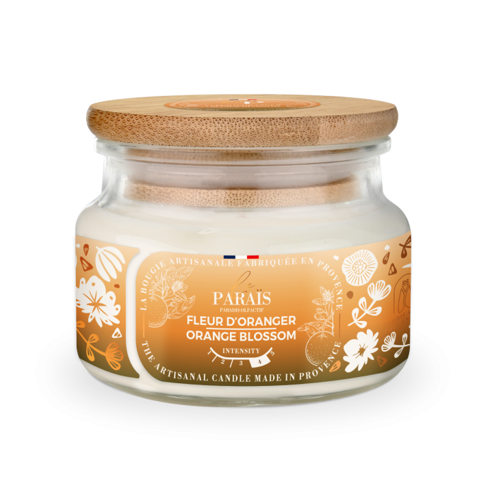 BOUGIE PARFUMEE FLEUR D'ORANGER