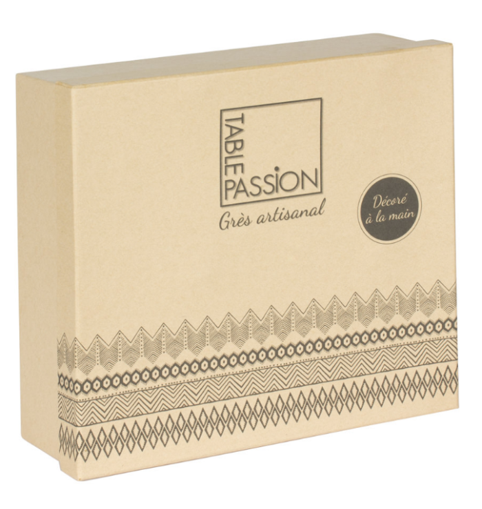 Coffret de 4 mugs Nelson 30 cl