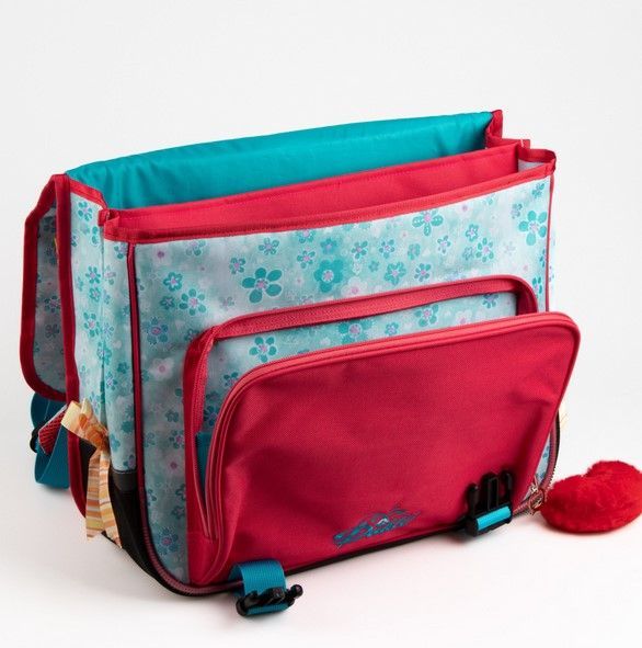 Cartable bleu Diddlina papillons : quand la qualité et Diddlland se donnent la main
