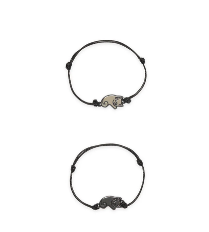 Set de 2 Bracelets - Kitty