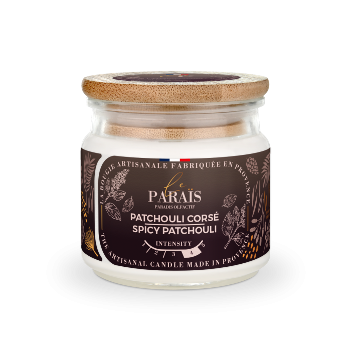 BOUGIE PARFUMEE PATCHOULI CORSE